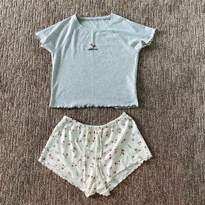 Never Used Hollister Pajama Set